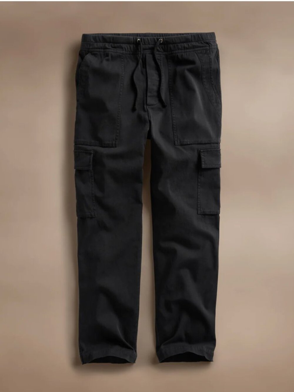 James Perse Cotton Slub Cargo Pant Black-Mens Sz 1 (30x32)